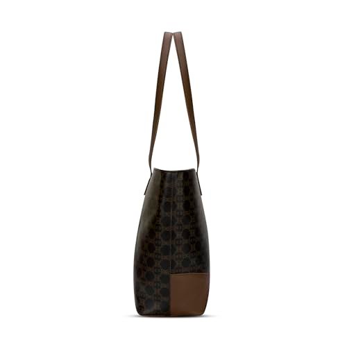 Women's Mono Freya Monogram Print Tote Bag for Women | Tote Bag for Work | Ladies purse | Stylish Shoulder Bag | Gift for Women - Image 6