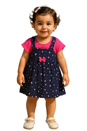 Clothe Funn New Born Baby Girl Dress Knee Length - Image 2