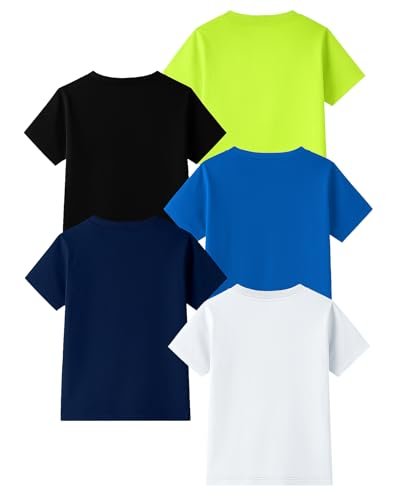 Boys Half Sleeves Regular Fit Cotton T-Shirt - Image 4