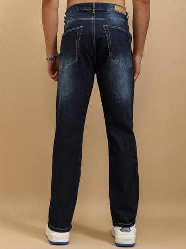 Men’s Straight Fit Jeans | Stretchable | Everyday Comfort & Style| Jeans for Man - Image 3