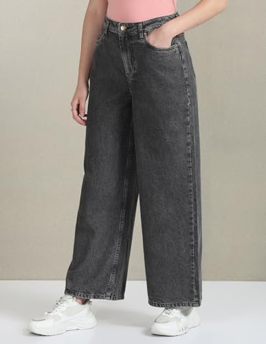 Women's Loose High Rise Jeans - Image 5