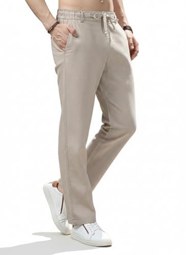 Men’s Multi Color Cargo Casual Trousers | Men’s Regular Fit Straight Pants | Comfortable Stylish Cargo for Men | Soft Fabric for Everyday Wear, Travel & Office | Linen Cotton Botto