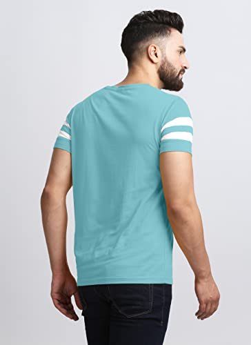 T-Shirt for Mens Double Stripes on Chest (40 Pics) - Image 2