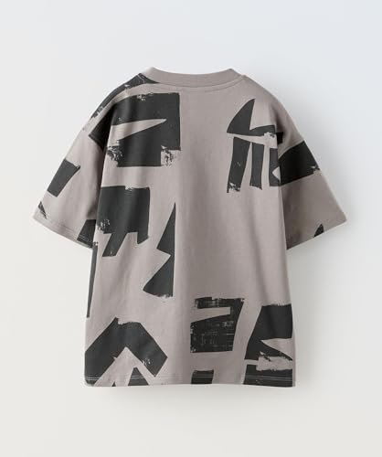 Clothing Boys Oversized Cotton Printed T-Shirt | Round Neck, Short Sleeves, Casual Wear - Image 4