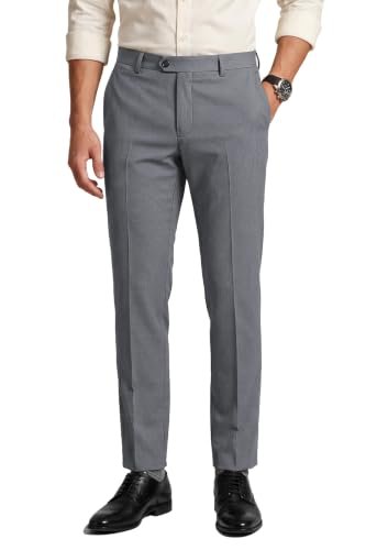 Men Mid Rise Neo-Slim Formal Trouser
