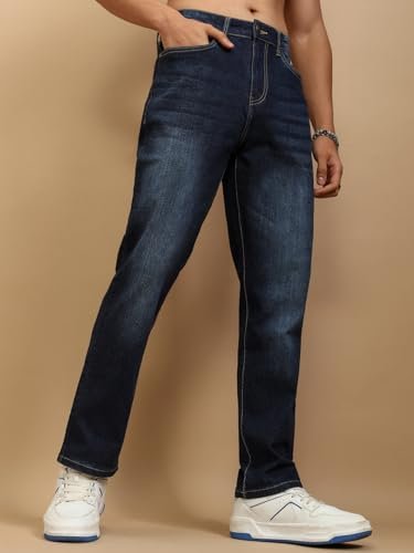 Men’s Straight Fit Jeans | Stretchable | Everyday Comfort & Style| Jeans for Man - Image 4