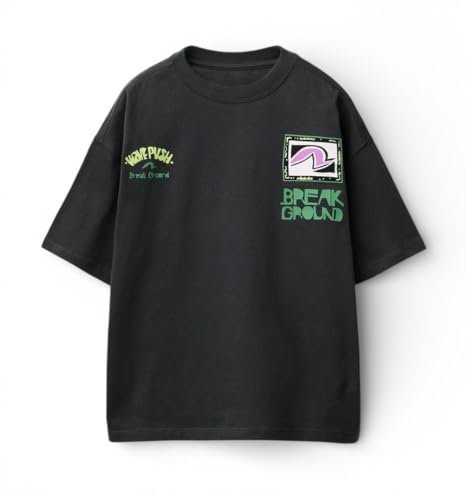 Clothing Boys Oversized Cotton Printed T-Shirt | Round Neck, Short Sleeves, Casual Wear - Image 2