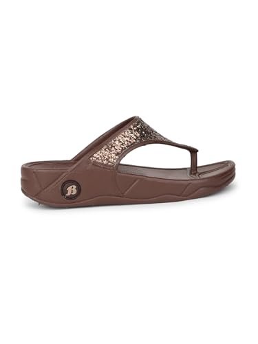 Women's Sandals - DARK BROWN - Image 4