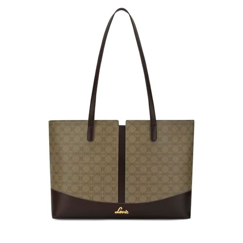 Women's Mono Freya Monogram Print Tote Bag for Women | Tote Bag for Work | Ladies purse | Stylish Shoulder Bag | Gift for Women - Image 2