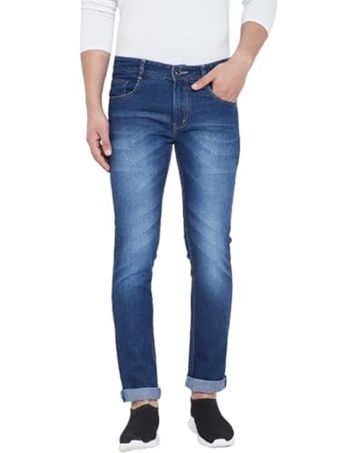 Men's Slim Fit Mid Rise Denim Strechable Jeans