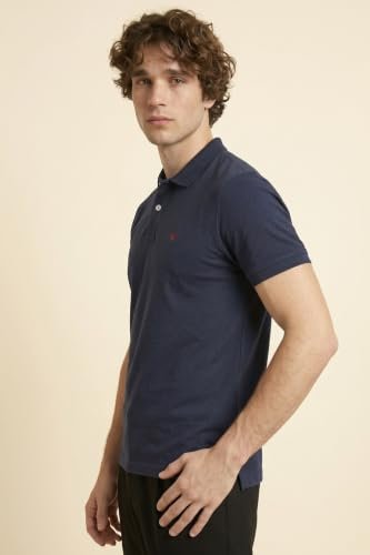Men’s Polo T‑Shirt | Comfortable Rich Cotton Blend, Band Collar, Regular Fit | Stylish & Premium All Day Wear - Image 4