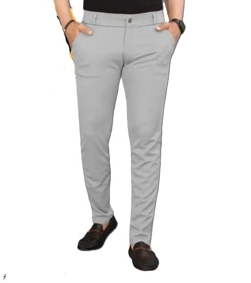 Trending Men’s Trousers Pants – Solid Regular Fit Comfortable Stretchable Formal & Casual - Image 2