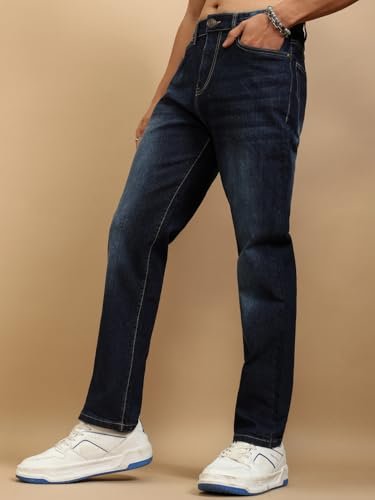 Men’s Straight Fit Jeans | Stretchable | Everyday Comfort & Style| Jeans for Man - Image 5