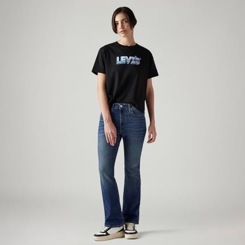Women's 725 Flared Fit High Rise Jeans - Image 5