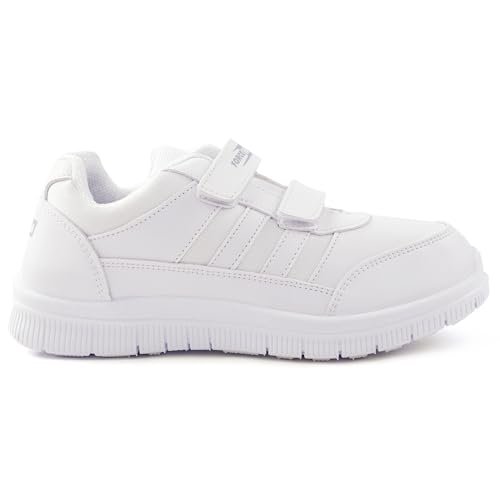 Force10 School Shoes for Kids with PVC Upper | Comfortable & Lightweight | PVC Sole | Padded Foam Insole | Quick-Wear Velcro Closure | Stylish & Modern - Image 6