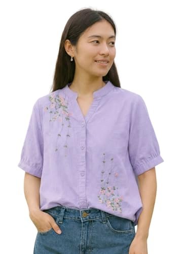 Shirts for Women - Korean Style Long Sleeve Button Down | Regular Fit Western Latest Stylish Office Wear Tops Women (NO-98-101)