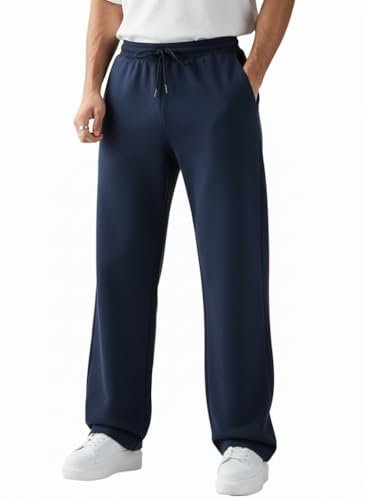 Men's Cotton Baggy Trackpants | Oversized Fit Streetwear & Gym Wear | Comfortable Casual Joggers for Men