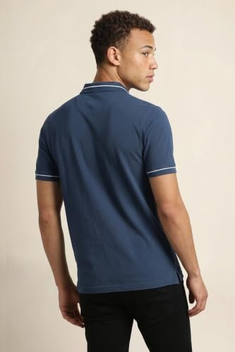 Men's Regular Fit Insignia Half Sleeve Polo T-Shirt | Cotton Rich | Premium Pique Weave - Image 2