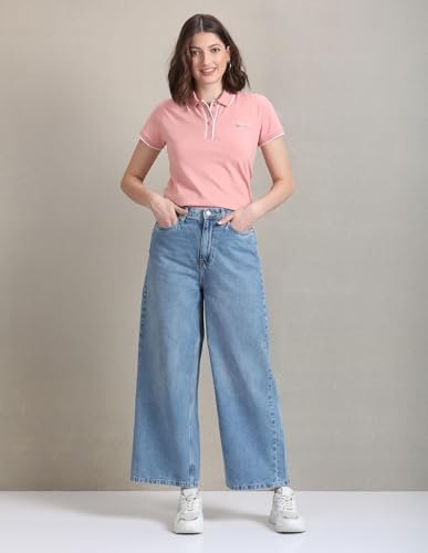 Women's Regular Fit High Rise Jeans - Image 4