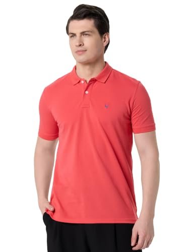 Men’s Polo T‑Shirt | Comfortable Rich Cotton Blend, Band Collar, Regular Fit | Stylish & Premium All Day Wear