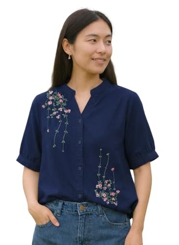Shirts for Women - Korean Style Long Sleeve Button Down | Regular Fit Western Latest Stylish Office Wear Tops Women (NO-98-101)