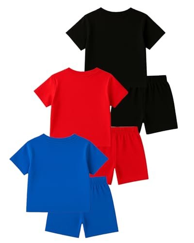 © Boys Regular Fit Cotton T-Shirts and Shorts Set - Image 2