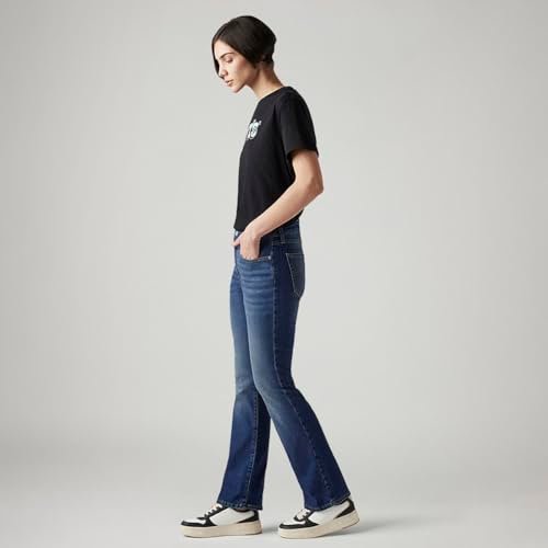Women's 725 Flared Fit High Rise Jeans - Image 3