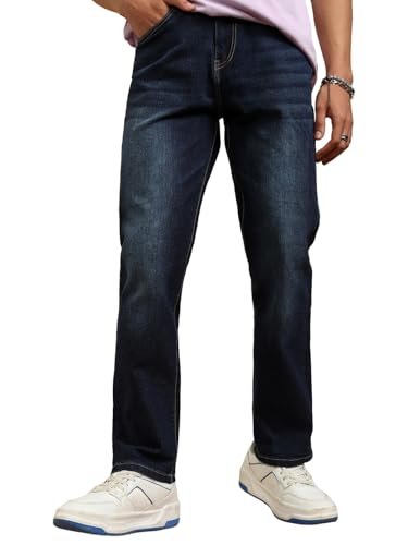 Men’s Straight Fit Jeans | Stretchable | Everyday Comfort & Style| Jeans for Man