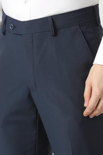 Men Mid Rise Neo-Slim Formal Trouser - Image 4