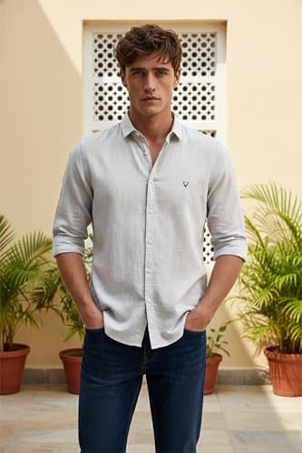 Mens Cotton Casual Shirt | Regular Collar | Soft Breathable Fabric | Everyday Smart Casual Wear - Image 2