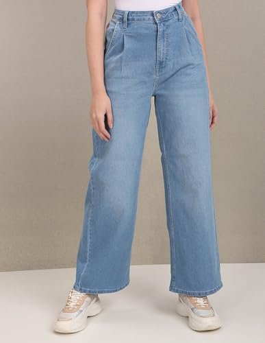 Women's Regular Fit High Rise Jeans - Image 5