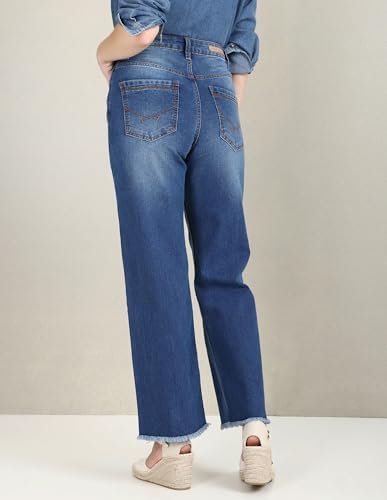 Women's Loose High Rise Jeans - Image 4