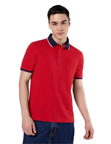 Premium Men's 100% Cotton Solid Polo T-Shirt - Regular Fit | Pique Knit