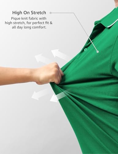 Premium Men Cotton Stretch Solid Polo T-Shirt (Regular Fit | Pique Knit) - Image 4
