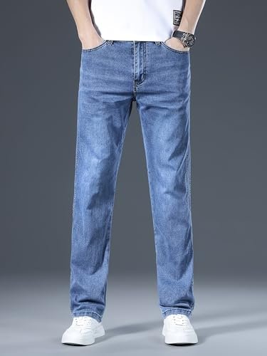 URBAN POCKETS Jeans for Men | Denim Pants with Regular Fit & Classic Straight Cut (U11-12) - Image 4