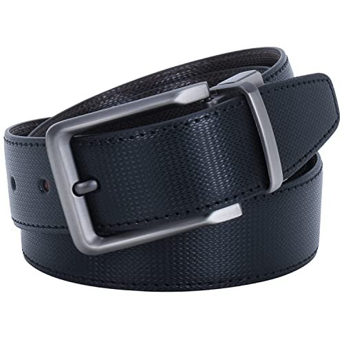 Men's Reversible Leather Belt - Image 4