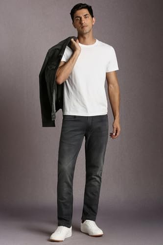 Men's Slim Fit Stretch Fabric for Comfort Premium Wash Aesthetic Authentic Twill and Durable Jeans - Image 5
