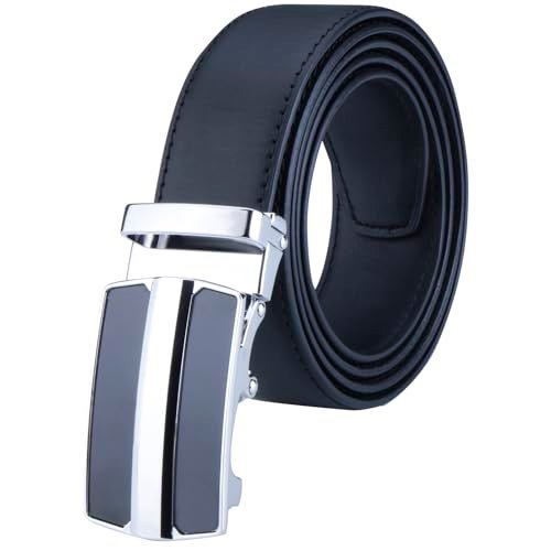 Men's Auto Lock Vegan Leather Belt - Image 2