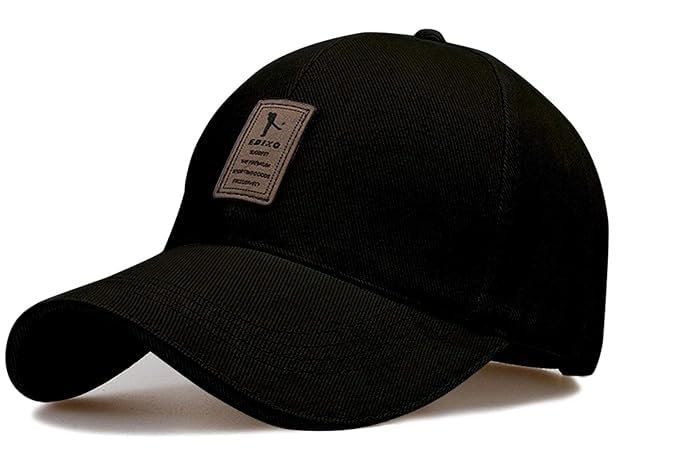 Cap for Men Women Topi Unisex Head Boy's Girl's Caps Adjustable Strap Summer Sports Cricket Gym Dance Cotton Free Size