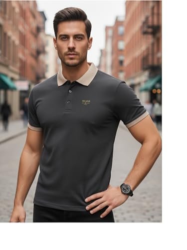 QNIM Polo T Shirt for Men || T Shirt for Man || Collar T Shirt Style Men (Q-131-134) - Image 3