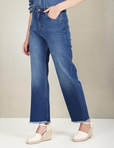 Women's Loose High Rise Jeans - Image 3