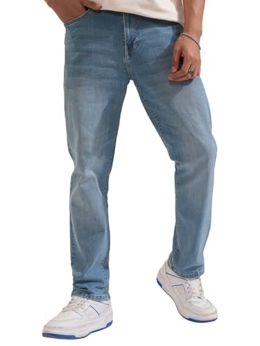 Men’s Straight Fit Jeans | Stretchable | Everyday Comfort & Style| Jeans for Man