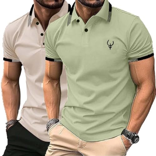 Polo T Shirt for Men || T Shirt for Man || Collar T Shirt Style Men (Packs Also Available) (Polo-40-43)