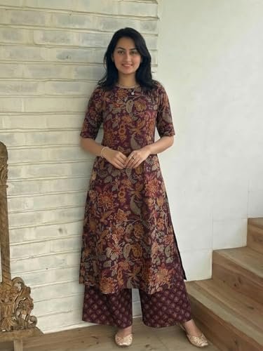 Designer Women's Viscose Blend Straight Printed Kurta - Image 6
