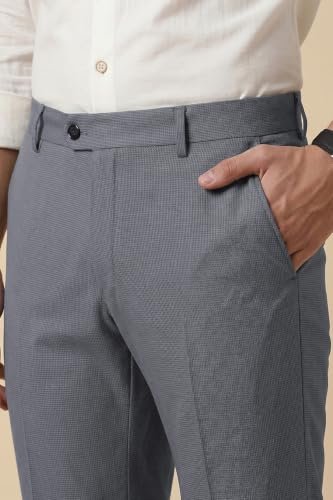 Men Mid Rise Neo-Slim Formal Trouser - Image 5