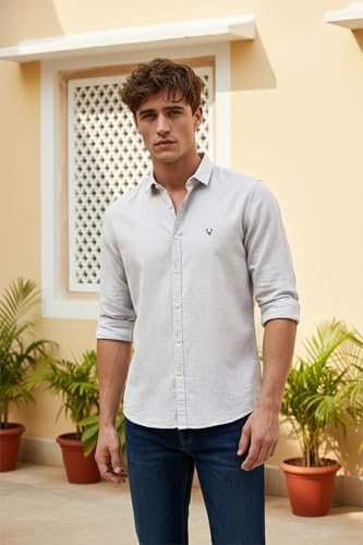 Mens Cotton Casual Shirt | Regular Collar | Soft Breathable Fabric | Everyday Smart Casual Wear - Image 3