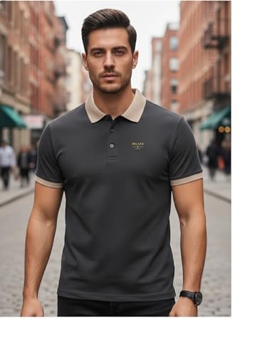 QNIM Polo T Shirt for Men || T Shirt for Man || Collar T Shirt Style Men (Q-131-134) - Image 2