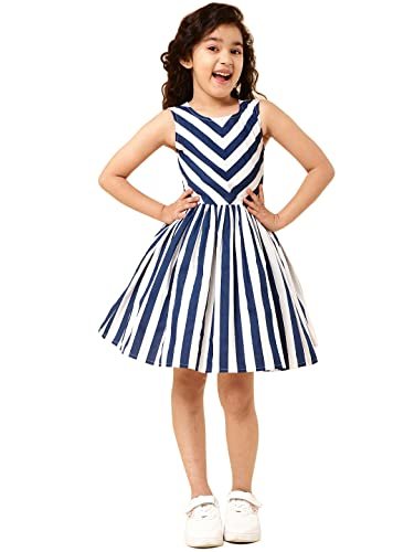 A.T.U.N. ( ) A.T.U.N. Girls Striped Casual Dress - Image 2