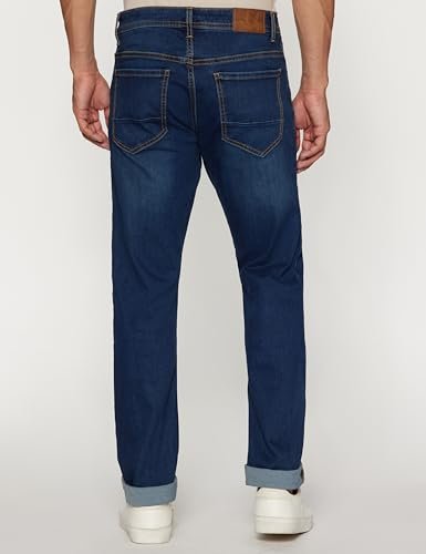 Men's Tapered Fit Mid Rise Classic Tape Stretchable Twill Jeans (10 Pics) - Image 2