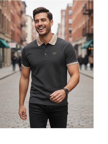 QNIM Polo T Shirt for Men || T Shirt for Man || Collar T Shirt Style Men (Q-131-134) - Image 4